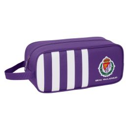 Zapatillero de Viaje Real Valladolid C.F. Blanco Morado 34 x 15 x 14 cm Precio: 12.50000059. SKU: B15L6N6ESJ