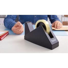 Portarrollos Tesa Negro Grande
