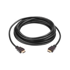 Aten 2L-7D01H Cable HDMI 1 m Tipo A Estándar Macho a Macho Chapado en Oro Negro
