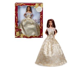 Barbie JBH97 Muñeca Feliz Navidad - Muñeca de pelo castaño Precio: 71.49999989. SKU: B1CGSNH2C4