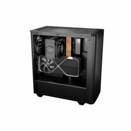 be quiet! PURE BASE 501 Caja PC Midi Tower Airflow con Ventana Vidrio Templado Negra ATX USB 3.2 Gen 2
