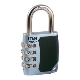 Ifam Candado C45s Zinc 44,5mm Arco Ø6,3mm con Combinación para Taquillas, Maletas y Baúles Precio: 11.79000042. SKU: S7912177