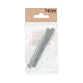 Edm Cuadradillo cdd01 8 x 90 mm Zincado Acero Blister 2 Unidades