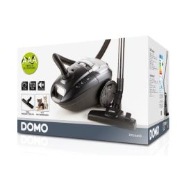 Domo DO7285S Aspiradora con Bolsa, 700W, 69 dB, Clase Energética A, Eficiencia Suelo Duro A, Filtración A, 3L, Gris