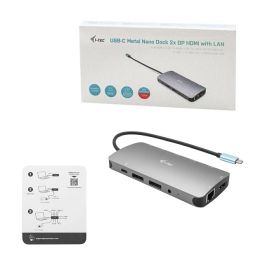 Hub USB 3 Puertos i-Tec C31NANODOCKPROPD