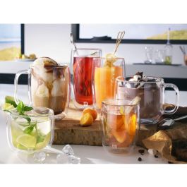 Zwilling 39500-078-0 Vasos Latte Macchiato de Doble Pared Sorrento