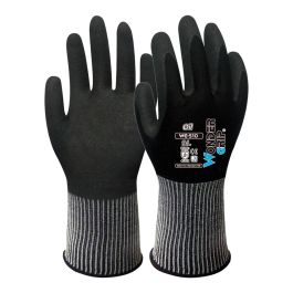 Wonder Grip Guante Nailon Spandex, Palma Doble Recubrimiento Nitrilo, Agarre Superior en Mojado/Aceite, Resistente a la Abrasión, Talla 7 Wonder Grip Guante Nailon Spandex, Palma Doble Recubrimiento Nitrilo, Agarre Superior en Mojado/Aceite, Resistente a la Abrasión, Talla 7