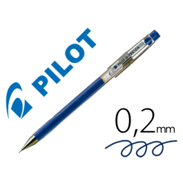Pilot Bolígrafo G-TEC-C4 Punta Aguja Azul Tinta Gel Trazo 0.2 mm Precio: 21.49999995. SKU: S8422359