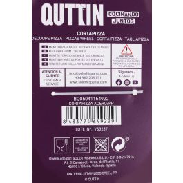 Cortapizza de Acero y PP Quttin - PRB-144 (12 Unidades) Cortapizza de Acero y PP Quttin - PRB-144 (12 Unidades)