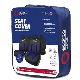 Fundas para Asientos de Coche Sparco Sabbia Negro/Azul