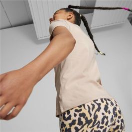 Camiseta de Manga Corta Infantil Puma Alpha Rosa 14 Años
