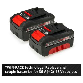 Einhell 4512042 Starter Kit 18V 4.0 Ah Power X-Change Batería de Ión de Litio