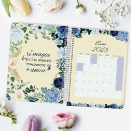 Agenda Finocam CLOE A5 15,5 x 21,2 cm 2025 Floral Agenda Finocam CLOE A5 15,5 x 21,2 cm 2025 Floral
