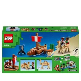 Juego de construccion el viaje en el barco pirata lego minecraft Juego de construccion el viaje en el barco pirata lego minecraft