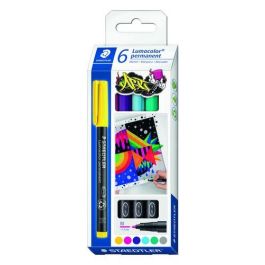 Rotulador Permanente Staedtler 317 Lumocolor (M) Caja De 6 Precio: 9.98999958. SKU: B1EGDH9GFE