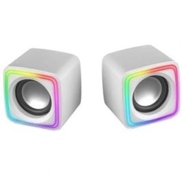 Altavoces Mars Gaming MSCUBE/ 8W/ 2.0/ Blancos Altavoces Mars Gaming MSCUBE/ 8W/ 2.0/ Blancos