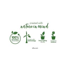 Elho ELH8711904497859 Jardinera Vivo Next Square 40 Gris, para interior/exterior, Ø 39 x H 38 cm, 100% reciclada Elho ELH8711904497859 Jardinera Vivo Next Square 40 Gris, para interior/exterior, Ø 39 x H 38 cm, 100% reciclada