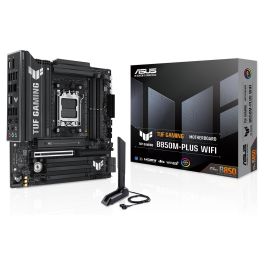 Asus TUF GAMING B850M-PLUS WiFi Placa Base AMD B850 Socket AM5 Micro ATX Wi-Fi 6E Bluetooth 5.3 DDR5 USB 3.2 Gen 2x2 RAID 90MB1IY0-M0EAY0 Precio: 234.78999962. SKU: B14RSDCHNF
