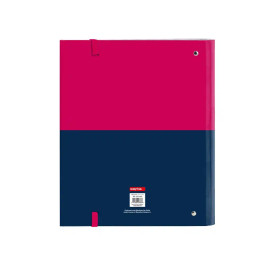 Carpeta de anillas Benetton Cherry Cereza Azul marino 27 x 32 x 3.5 cm