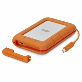 Lacie Disco Duro Externo Rugged 5TB USB-C 3.2 Gen 1 2.5" Resistente a Impactos y Salpicaduras para Movilidad