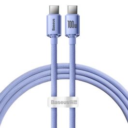 Cable USB-C a USB-C Baseus CAJY000605 Violeta