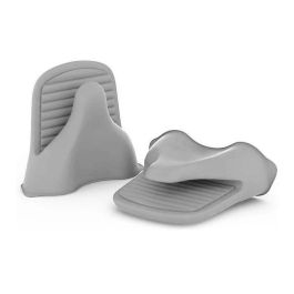 Quttin Set de 2 Manoplas de Cocina de Silicona, medidas 12 x 10 x 2 cm y 74 g cada una (18 Unidades)