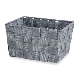 Cesta de Tela Conica Rectangular Pequeña Gris Kipit 20x11x15 cm (24 Unidades) Cesta de Tela Conica Rectangular Pequeña Gris Kipit 20x11x15 cm (24 Unidades)