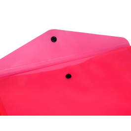 Liderpapel 36669 Carpeta Dossier Broche Polipropileno Din A4 Pack 5 Colores Surtidos Transparente Multitaladro