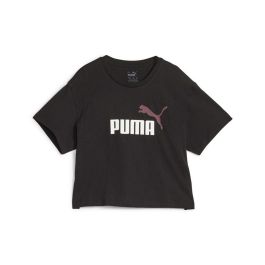 Camiseta de Manga Corta Infantil Puma 845346 74 Negro