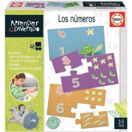 Juego aprender es divertido los números con 40 piezas encajables