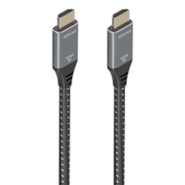 AISENS - CABLE HDMI V2.1 ULTRA ALTA VELOCIDAD / HEC 8K@60HZ 48GBPS, A/M-A/M, GRIS/NEGRO, 10M