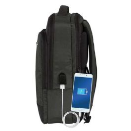 Safta Mochila Portatil 15,6"+Tablet+Usb Business "Grey" 29x44x15cm