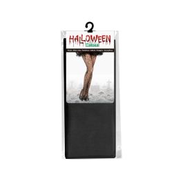 Medias Negras Con Diseño De Telaraña Y Calaveras Para Mujer Adulta Halloween