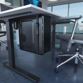 AISENS - SOPORTE PARA CPU DEBAJO DE ESCRITORIO CON CORREA, NEGRO AISENS - SOPORTE PARA CPU DEBAJO DE ESCRITORIO CON CORREA, NEGRO