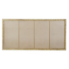 Cabecero de Cama DKD Home Decor Marrón Ratán (160 x 3 x 80 cm)