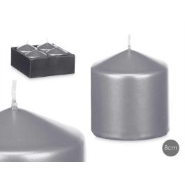 Vela Taco Plata 8Cm Acorde (24 Unidades) Vela Taco Plata 8Cm Acorde (24 Unidades)