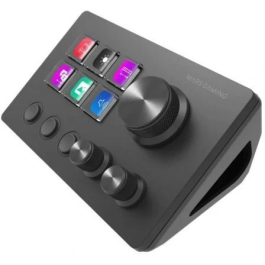 Mars Gaming MSDTW0 Control Deck Slim con Teclas LCD Programables para Streamers y Creadores de Contenido