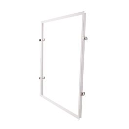 Marco de Aluminio para Panel LED 60x60cm HO-AF-600x600 Empotrar Techo Blanco
