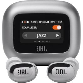 JBL Live Buds 3 Auriculares Inalámbricos Bluetooth IP55 Plata con 8h Batería y Estuche de Carga 24h Precio: 175.49999962. SKU: B14DAZV9J5