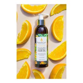 Flora Curl - Aceite Capilar African Citrus Superfruit 200ml - Nutre, Protege y Brilla Rizos Sin Siliconas