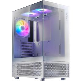 XPG Invader X Mini Caja PC Midi Tower Blanca ATX con 5 Ventiladores ARGB