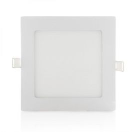JL-GP-LZ-5 Placa LED Cuadrada 12W 1200Lm 6000K Ultrafina Aluminium Blanco para Oficina y Hogar [JL-GP-LZ-5]