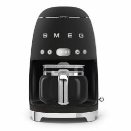 Cafetera de Goteo Smeg DCF02BLMEU 1050 W Negro mate Cafetera de Goteo Smeg DCF02BLMEU 1050 W Negro mate