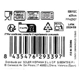 La Mediterranea Plato Pasta Ø29 cm "Blur" (6 Unidades)