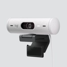 Logitech Brio 500 Webcam 4 MP, 1080p/30 fps, Campo Visual Ajustable, Enfoque Automático, Blanco Crudo Precio: 117.49999998. SKU: S7181228