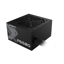 Gigabyte GP-P650G Fuente de Alimentación 650W 80 PLUS Bronze ATX Negro Gigabyte GP-P650G Fuente de Alimentación 650W 80 PLUS Bronze ATX Negro
