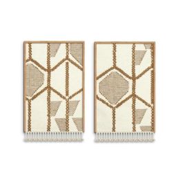 Cuadro Home ESPRIT Beige Natural Boho 60 x 3 x 90 cm (2 Unidades) Precio: 169.94999945. SKU: B14C5J9KK5