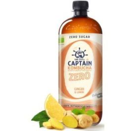 CAPTAIN Kombucha Zero Jengibre Limón Bio 1L - Sin Gluten, Azúcares ni Calorías, Ingredientes 100% Naturales Precio: 3.88999996. SKU: B15W6SHPVY