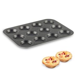 ÉXITO TEFAL 12 Muffin Pan J1602802 30x23 cm marrón