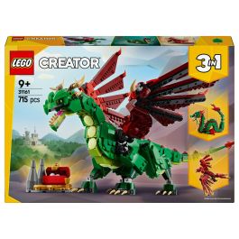 Lego Dragón Medieval 31161 Creator, Juego de Construcción, 3 Modelos en 1, Edad +9 Años Precio: 63.50000019. SKU: B1B3HKPQCS